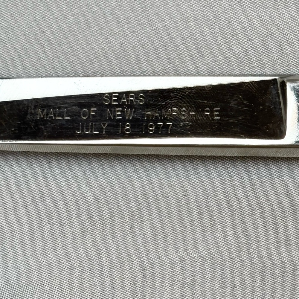 Vintage Wiss Scissors 4128 8 Inch Sears Mall Of New Hampshire 1977 - Picture 4 of 12